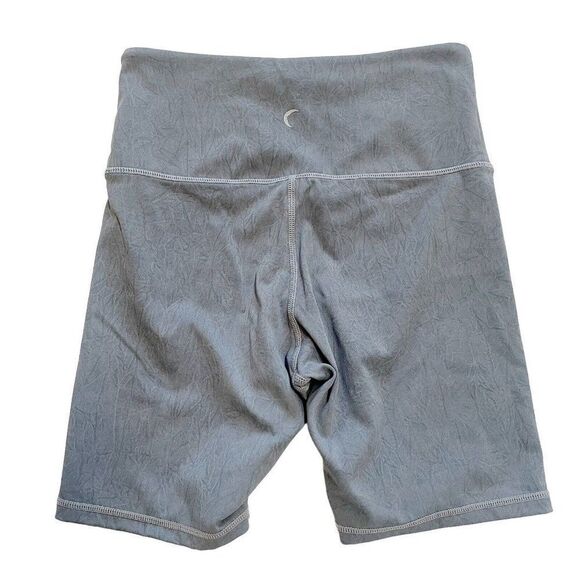 ZYIA ACTIVE Shorts Womens S Gray Granite Biker High Rise Stretch Soft Athletic - Picture 7 of 8